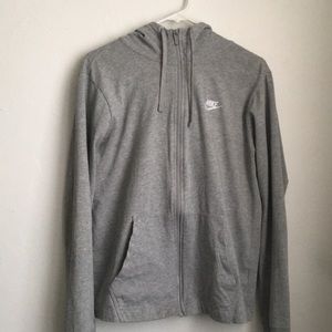 grey nike jacket :)